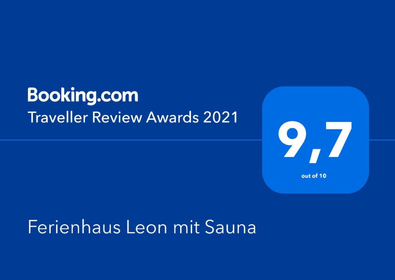 Ferienhaus Leon Mit Sauna Rehburg-Loccum Kültér fotó