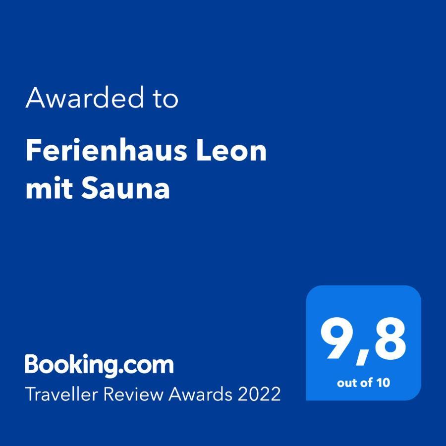 Ferienhaus Leon Mit Sauna Rehburg-Loccum Kültér fotó